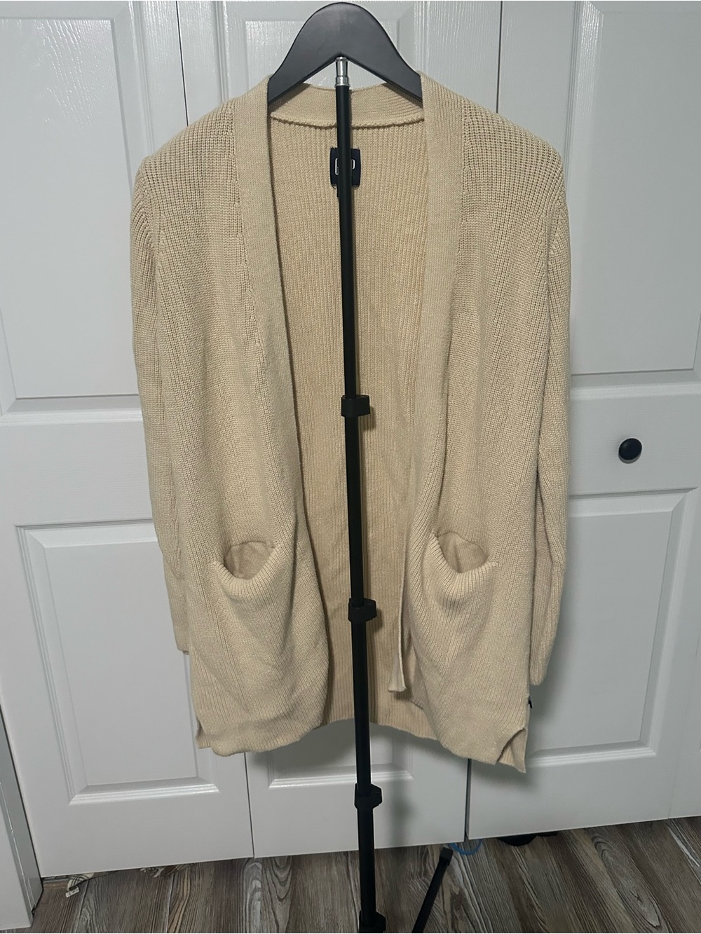 GAP Cream Open-Front Women's Cardigan